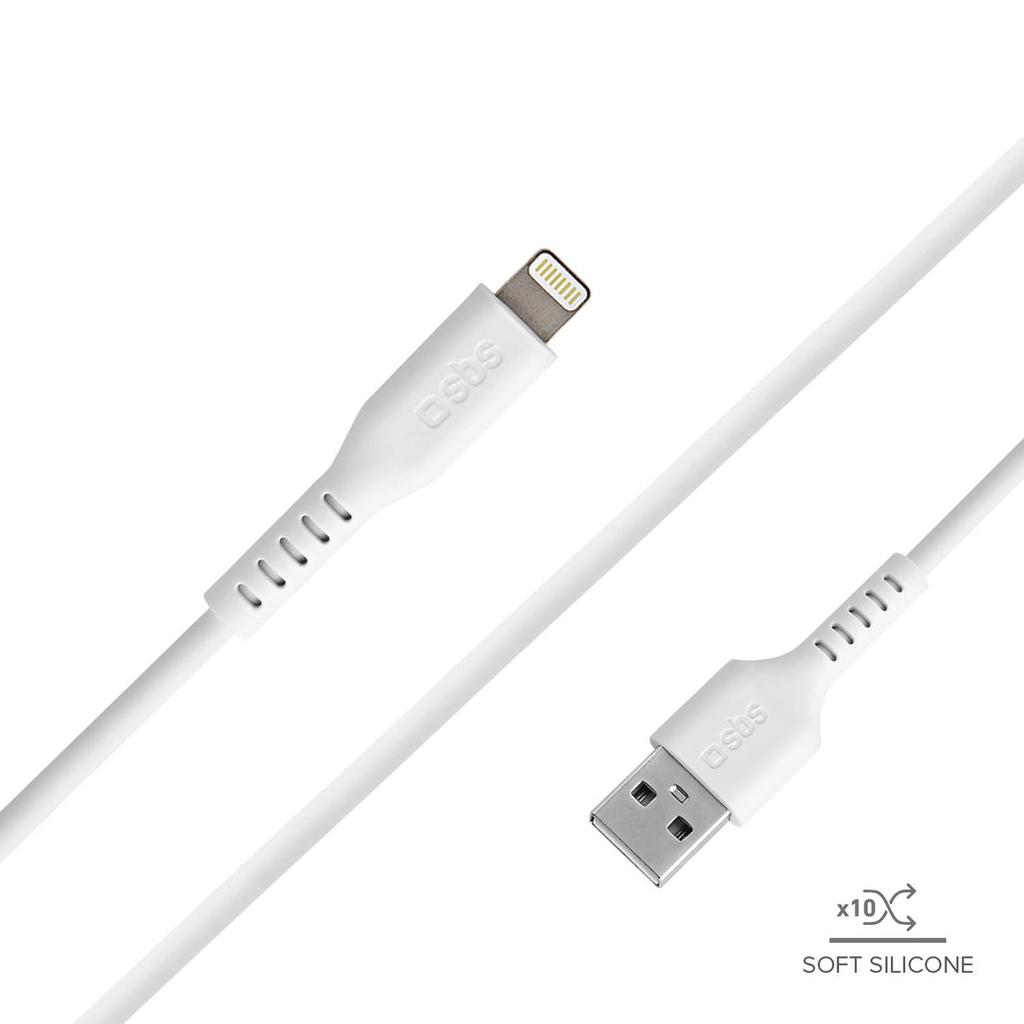 USB-A to iPhone Lightning Cable - White