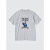 Uniqlo Футболка Peace For All с коротким рукавом, стандартный крой, ультрамэн