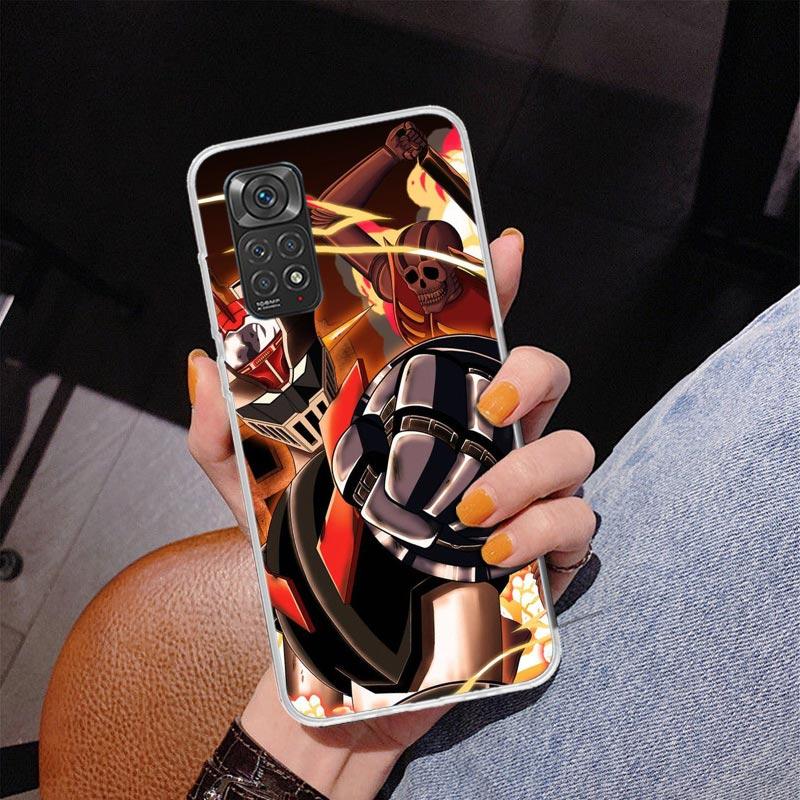 Manga Mazinger Z Anime Phnoe Case for Phnoe Case for Xiaomi Redmi Note 15 14 14S 13 Pro Plus 12 12S 11S 11E 10S 10 11T 5G Unique