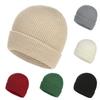 Women's Warm And Cold-resistant Knitted Pullover Hat Fall And Winter Street Melon Fured Wool Hat