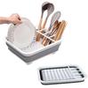 Складная подставка для посуды - Столовая подставка для столовых приборов Подставка для сушилки для тарелок