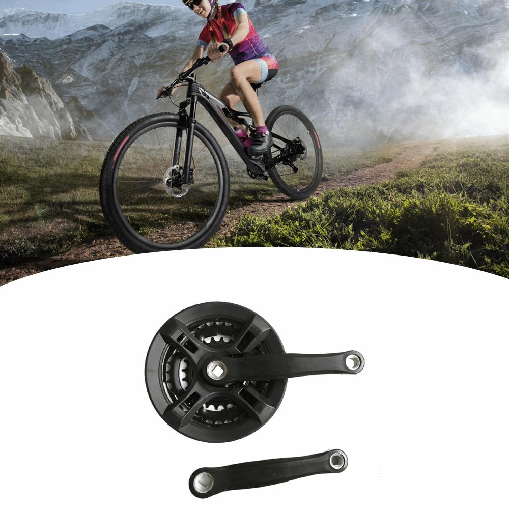 42T 3 Chip Mountain Bike Crankset Iron Bike Crankset Disc Durable Bike Sprocket Road Bikes