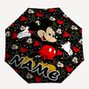 Personalized Name M-Mickey  Print Umbrella - Automatic Open/Close, Eight-Rib Durable Frame, Automatic Folding Umbrella