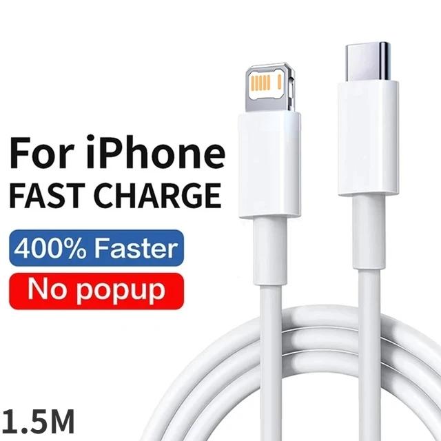 Быстрое зарядное устройство PD 20 Вт для iPhone 14, 13, 12, 11 Pro Max Mini 7, 8 Plus, XR, кабель типа C, шнур для быстрой зарядки, дата, аксессуары, аксессуары для телефонов