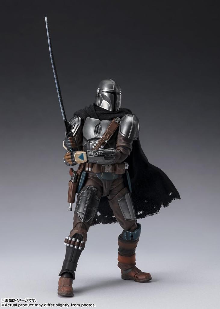 TAMASHII NATIONS Star Wars Mandalorian Grogu 150-миллиметровая окрашенная подвижная фигурка SHFiguarts & (ЗВЕЗДНЫЕ ВОЙНЫ Мандалорец) приблизительно. АБС&ПВХ&Ткань