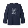 Graphic Long Sleeve Navy XS SH-010V