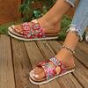 Fashion Summer Women Slippers New Comfortable Fashion Flats Sandals Anti-slip Slippers Buckle Beach Shoes Slides Women Zapatos De Mujer