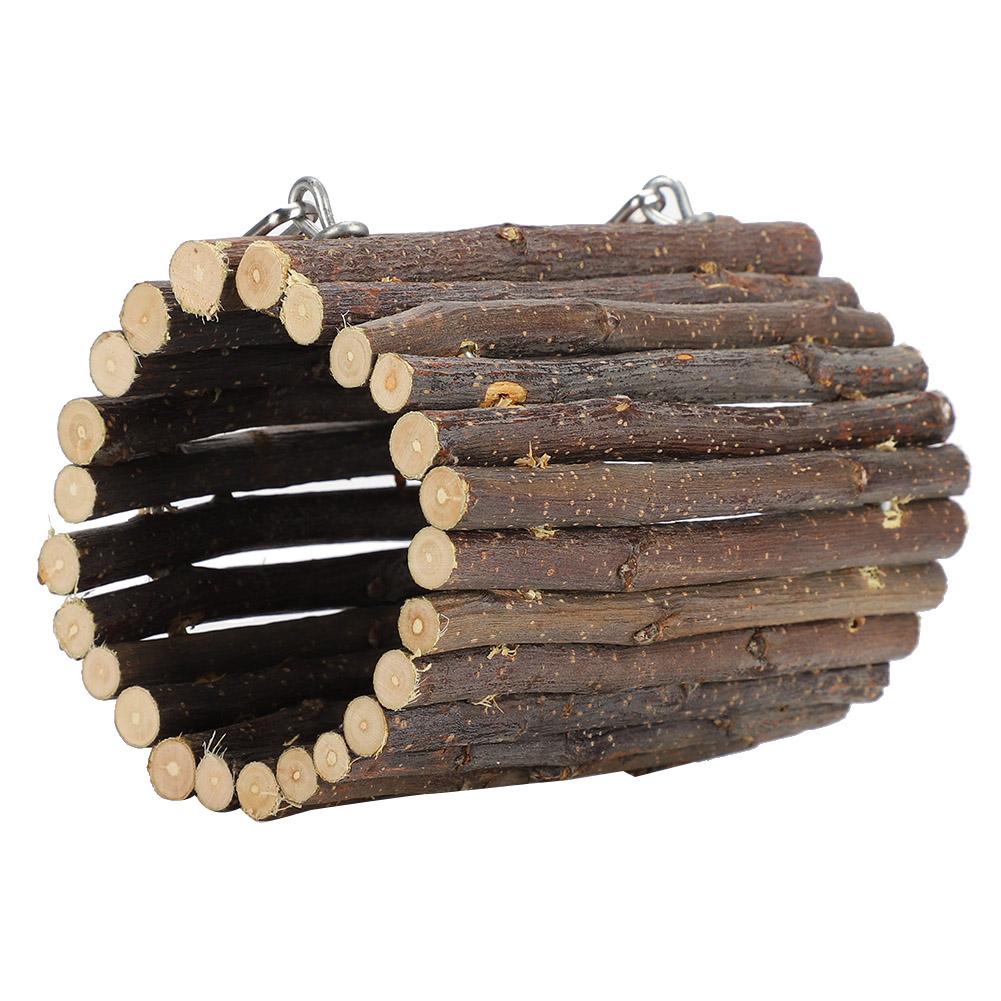 Игрушки для жевания хомяка Подвесной туннель Мост Маленькие животные Клетка для хомяка Игрушки Тип крючка