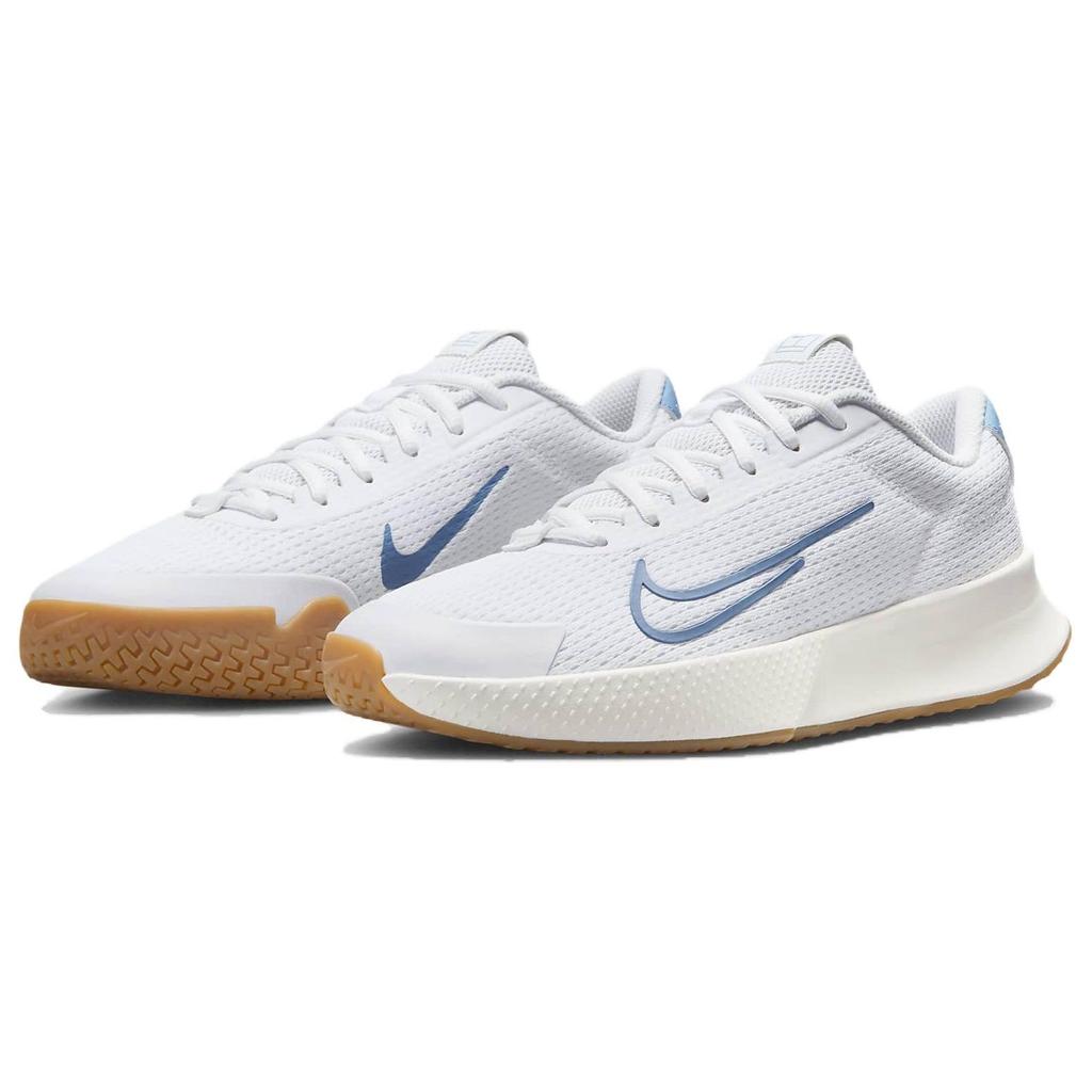Nike Court Vapor Lite 2 HC White Light Blue Women Sneakers Sail Gum-Light-Brown DV2019-105
