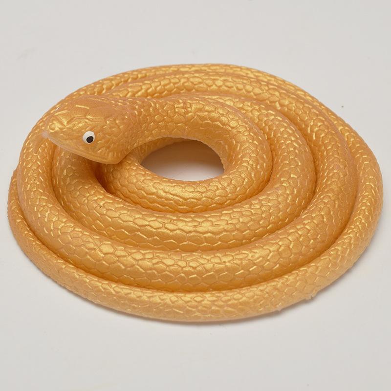Novelty Fake Rubber Bionic Snake Prank Toy - Soft Gum Tricky Party Prop Shocking Scary Garden Outdoor Decor Tricky Gift For Kids