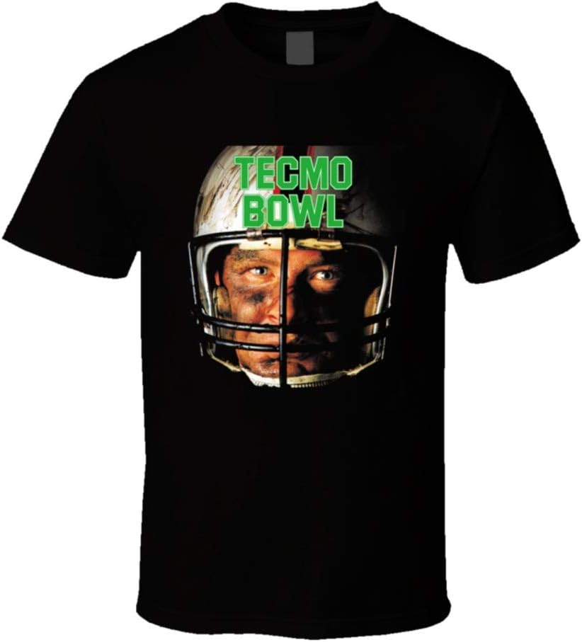 Tecmo Bowl Football Helmet Player T-shirt