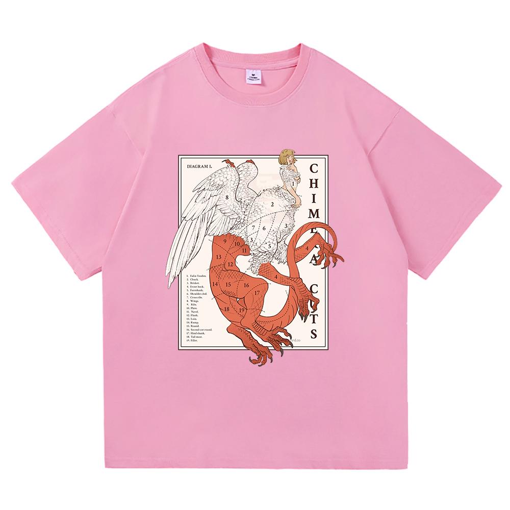 Вкусный жареный рис с яйцом из Dungeon Meshi Izutsumi Футболка Мужская женская Одежда Хэллоуин Высококачественные Топы Хлопковые футболки