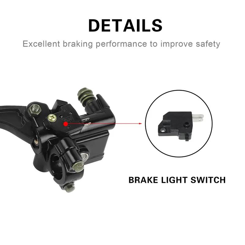 Front Brake Pump Master Cylinder Hydraulic Clutch Lever for Honda TRX125 TRX200 TRX350 TRX400 TRX250 TRX300 TRX450 TRX420 TRX500
