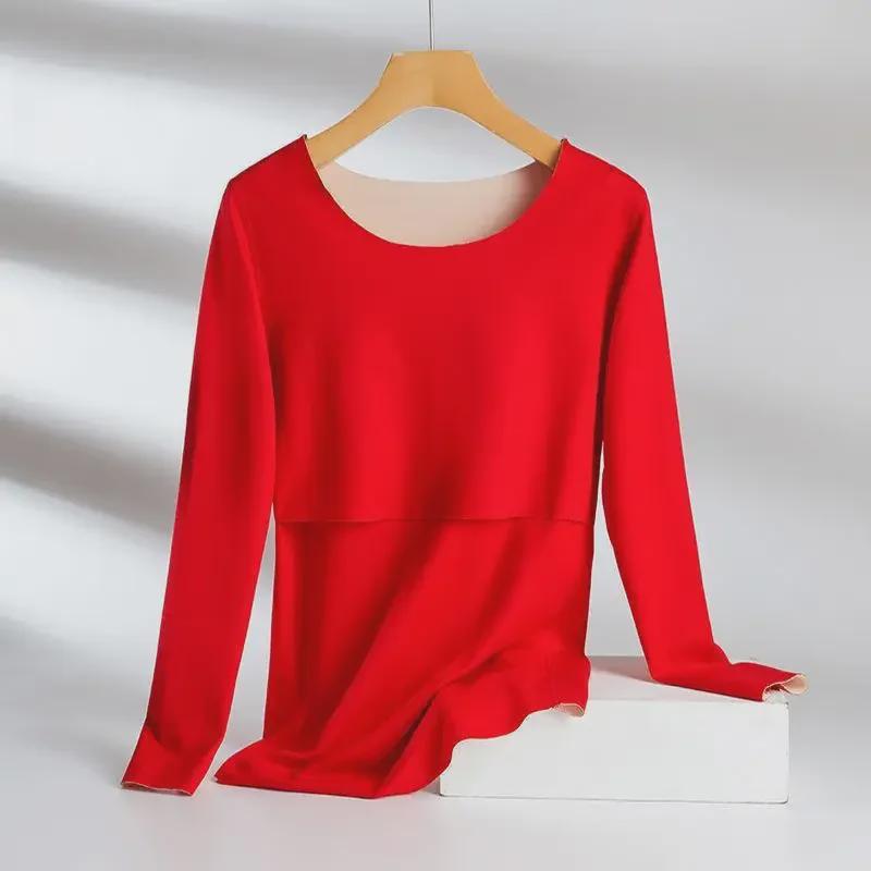 Термобелье для беременных и кормящих мам: Одежда из бархата больших размеров для послеродового периода и кормления на осень/зиму