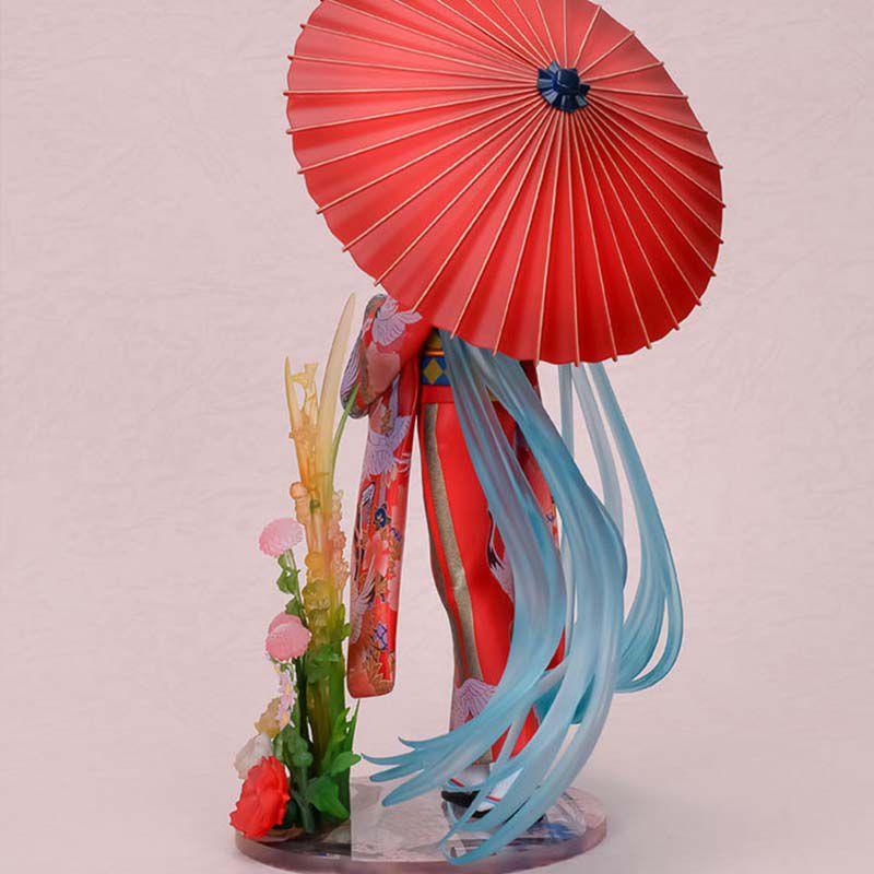 Изысканная аниме фигурка Stronger Hatsune Miku Кимоно Юката Hanairogoromo ПВХ