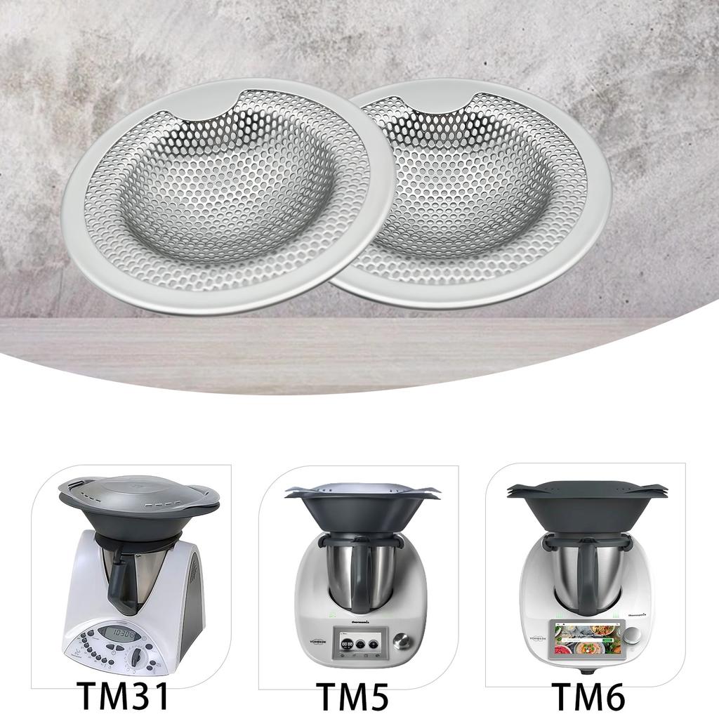 Нержавеющая сталь Слайдер Защита от брызг Ситечко для Thermomix TM6/TM5/TM31 - Фильтр-сетка для буферизации пара Кухонный аксессуар