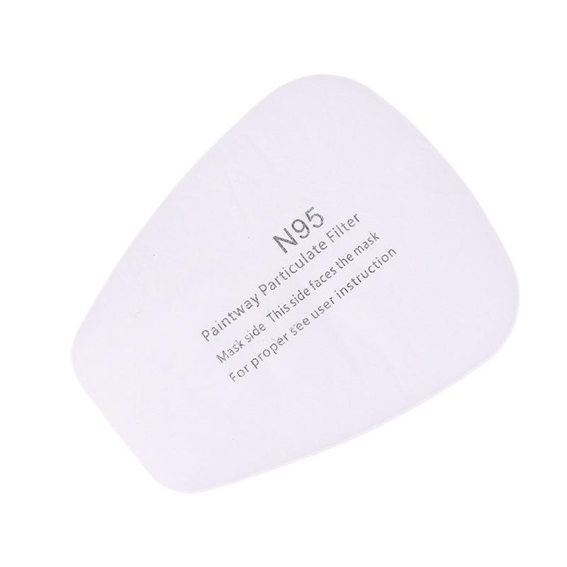 20Pcs 5N11 Dust Cotton Filter Paper For 6200 7502 6800 Chemical Spraying Painting Respirator Gas Mask Accessories