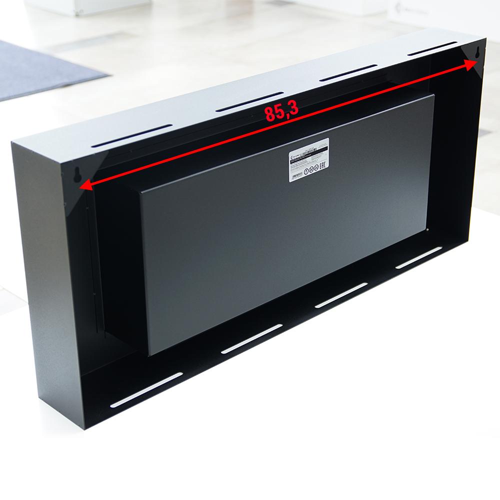 Wall Mounted Bioethanol Fireplace DELTA2 FLAT TÜV Biofuel