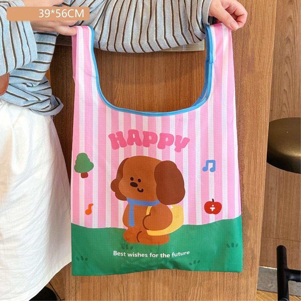 Waterproof Folding Storage Bag Eco-Friendly Handheld Bag Portable Vegetable Storage Bag Storage