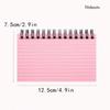 Simple Lined Spiral Notebook With Colorful Pages,Tearable Binding,Office Supplies Journal Diary Stationery Back To School