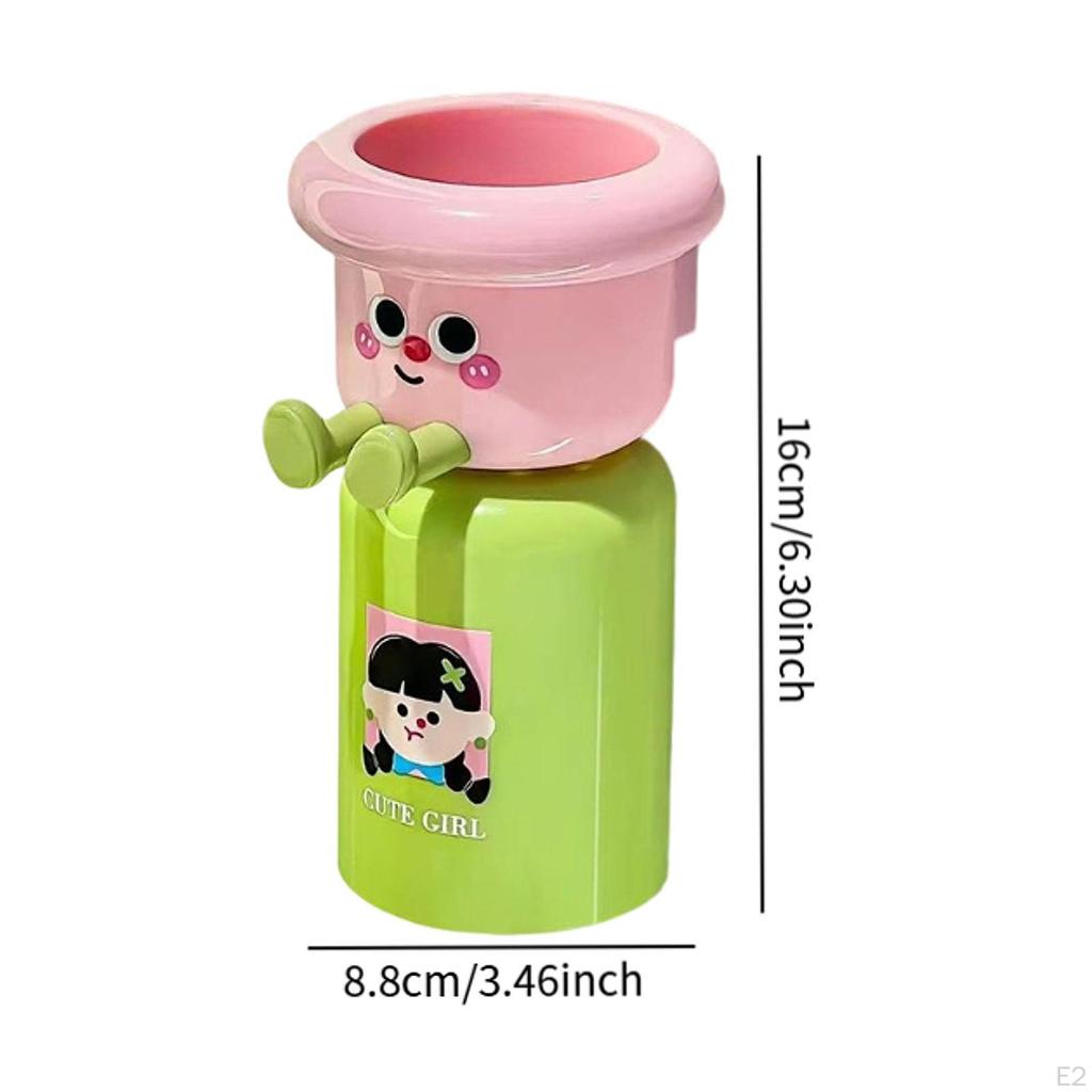 Стаканчик и держатель для зубных щеток, бытовая подставка для зубной пасты, настенная, многофункциональная, милая