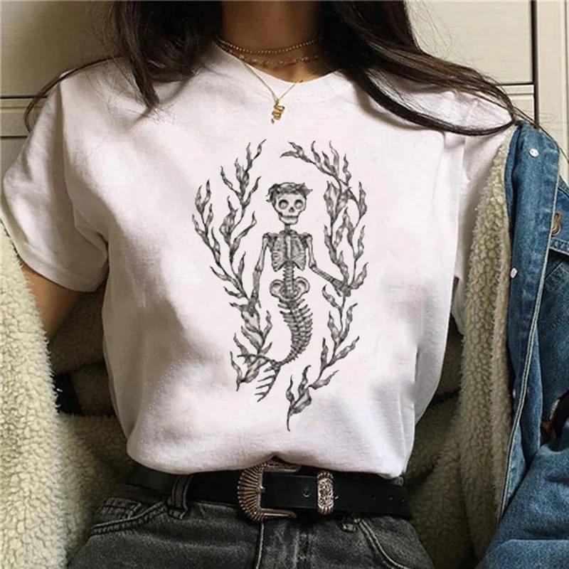 Cartoon Retro Tshirt Top Fashion Trend Style s Cartoon Autumn Autumn Halloween Thanksgiving Womens Fashion Tshirt Women