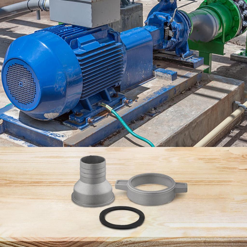 Aluminum Pipe Joint Rubber Gasket Fitting Water Pump Connector