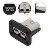 2PC,FOR Anderson-Plug Flush Mount 50Amp Mounting Bracket-Panel Cover For Caravan