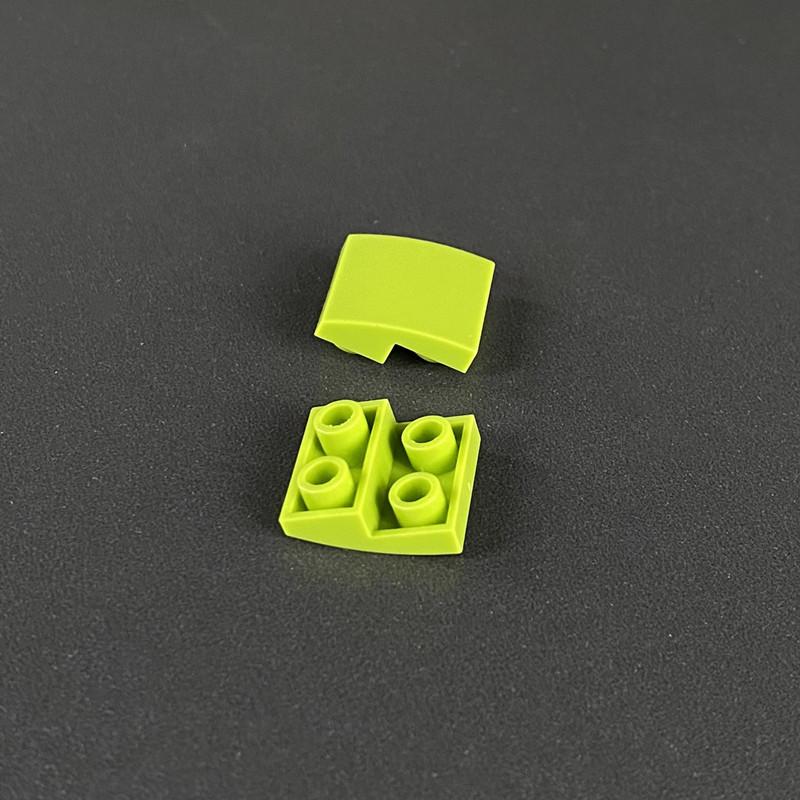 Compatible With 32803 2X2 Reverse Arc Parts Small Particle Assembly Technology Building Block Accessories Parts Moc Spare Parts