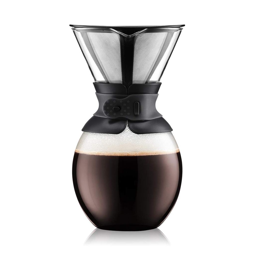 Bodum Pour Over Coffee Maker with Replaceable 51 Black Filter, Oz. 11593-01 [Parallel Import]
