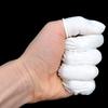 100pcs Disposable Latex Rubber Finger Cots Sets Fingertips Protector Gloves For Phone Watch Repair Tool