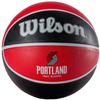 Wilson Мяч баскетбольный унисекс красный, команда НБА Portland Trail Blazers