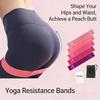Набор ТПЭ эластичных лент для тренировки ягодиц и ног, ленты для ягодиц, пилатес, йога, стретчинг, фитнес-оборудование