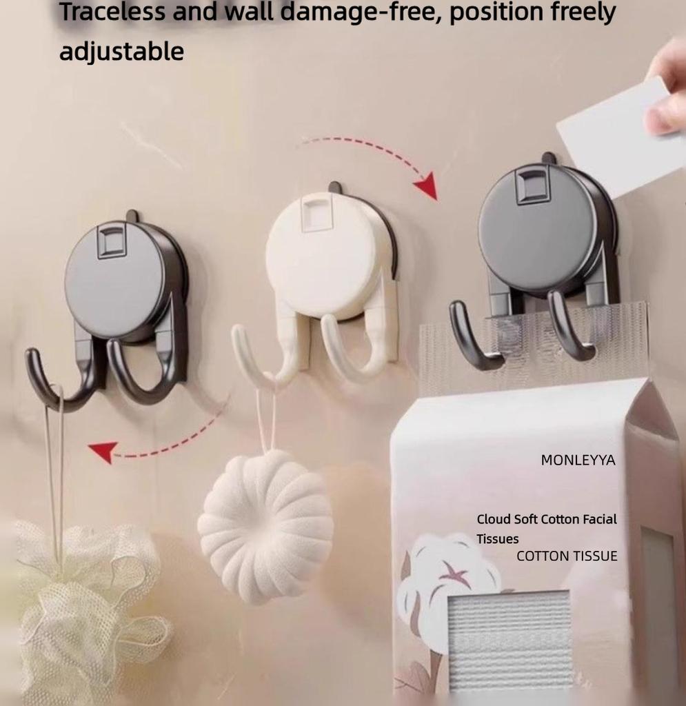 Крючки на присоске Без сверления Многофункциональные Подвесные Крючок для ключей Одежды Крючок для халата Полотенца в ванной Кухонный органайзер Аксессуары
