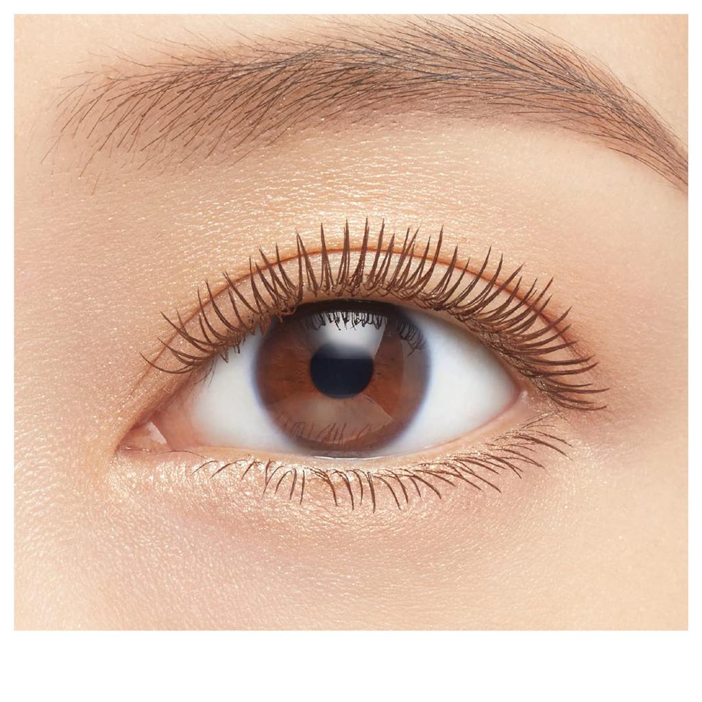 Heroine Make Volume Curl Mascara Advanced Film 02 Brown 6g Strong removes with warm water facial & - curl, + cleanser.