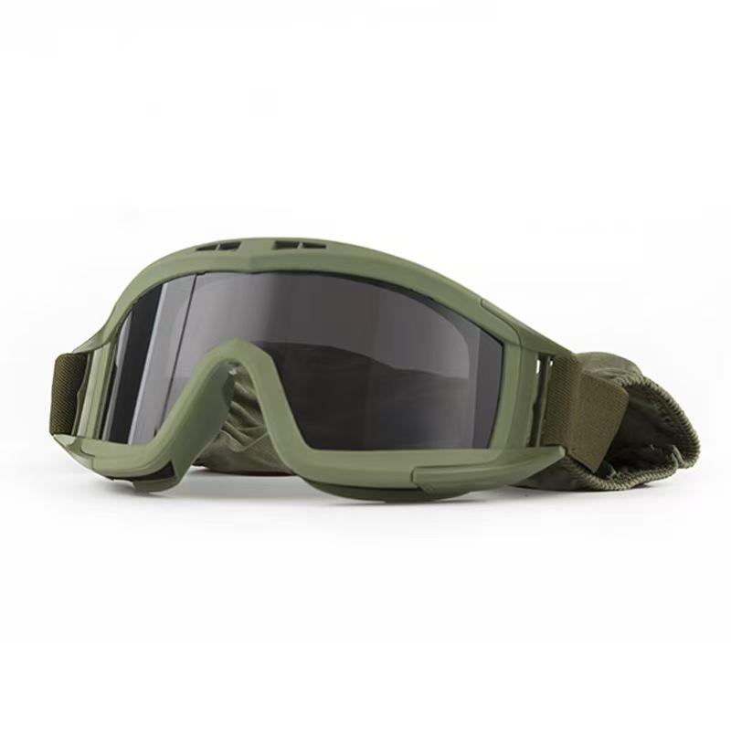Source Desert Tactical Goggles Special Forces Protective Eyewear Military Enthusiast Outdoor Cycling Windproof Anti-Fog Protective Glasses
