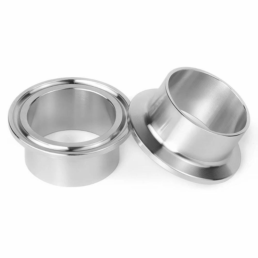 SS304 Stainless Steel Sanitary Ferrule 12.7-114mm Tri Clamp Ferrule Beverage Pipeline