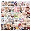 10/50pcs Cute Cartoon Labubu Doll Stickers Waterproof DIY Flower Plant Sticker Pack for Watercup Laptop Scrapbook Notebook Diary Stickers