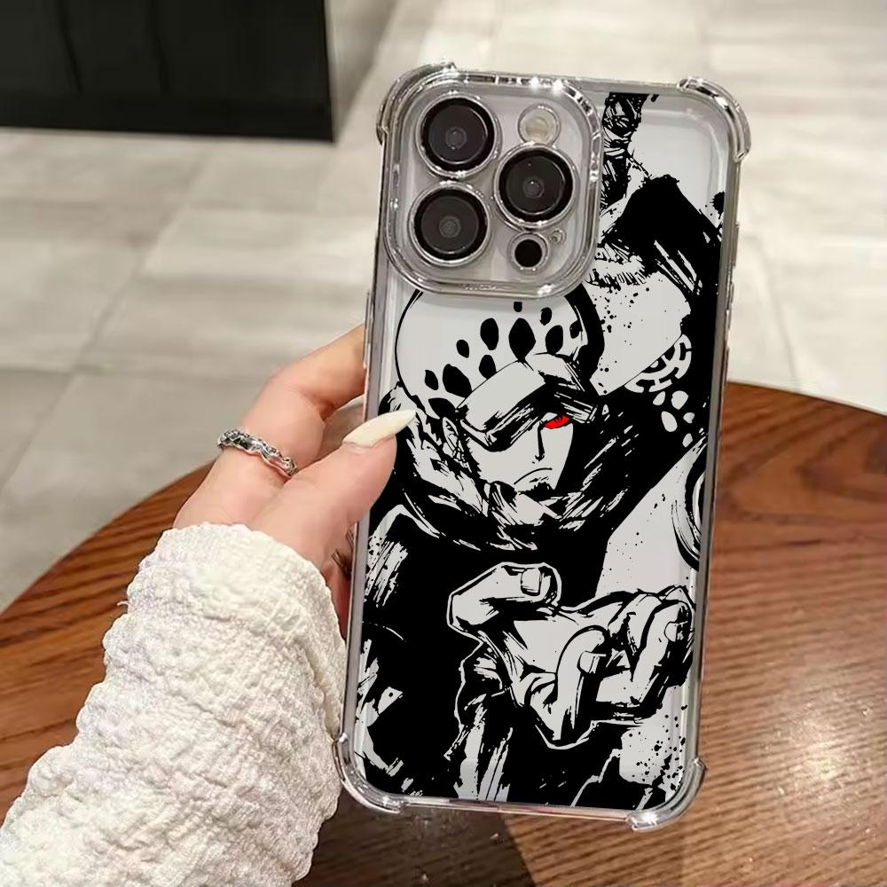 Японское Аниме O-One Piece Арт Чехол Для iPhone 17 Pro 16 15 14 13 12 11 Pro Max Чехол 17 Plus 17E 16E 17Air Силиконовый Чехол Для Телефона