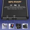 Студенческий MP3-плеер поддерживает карты TF объемом до 512 ГБ (Не включено) Без Wi-Fi, Без Игр, Диктофон, FM-радио, MP3, Длительное время работы от аккумулятора