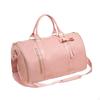 Leather Duffle Bag Carry On Weekender for Holiday Wedding Dress Trip
