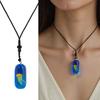 Multipurpose Glowing Jellyfish Pendant Necklace Featuring Luminous Designs Accessory for Unique Ocean Inspired Styles