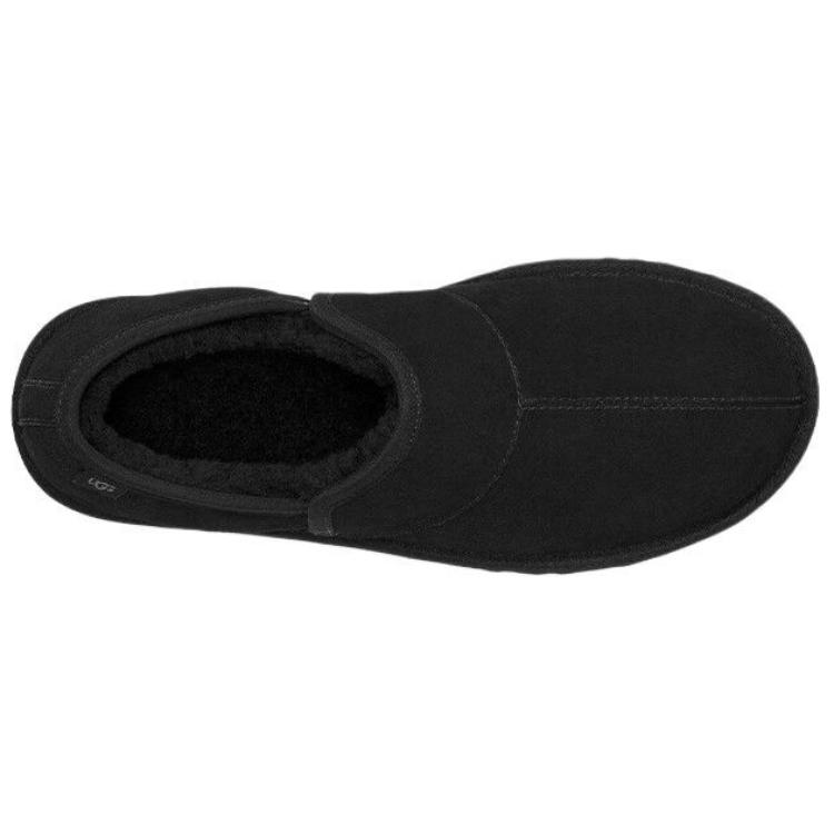 UGG Cow Split Leather Versatile Casual Shoes Men Shoes Black 1138333-BLK