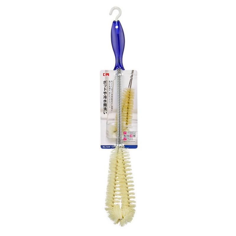 Handle Long Kitchen Scrubber For Efficient Cleaning Of Bottles And Glassware