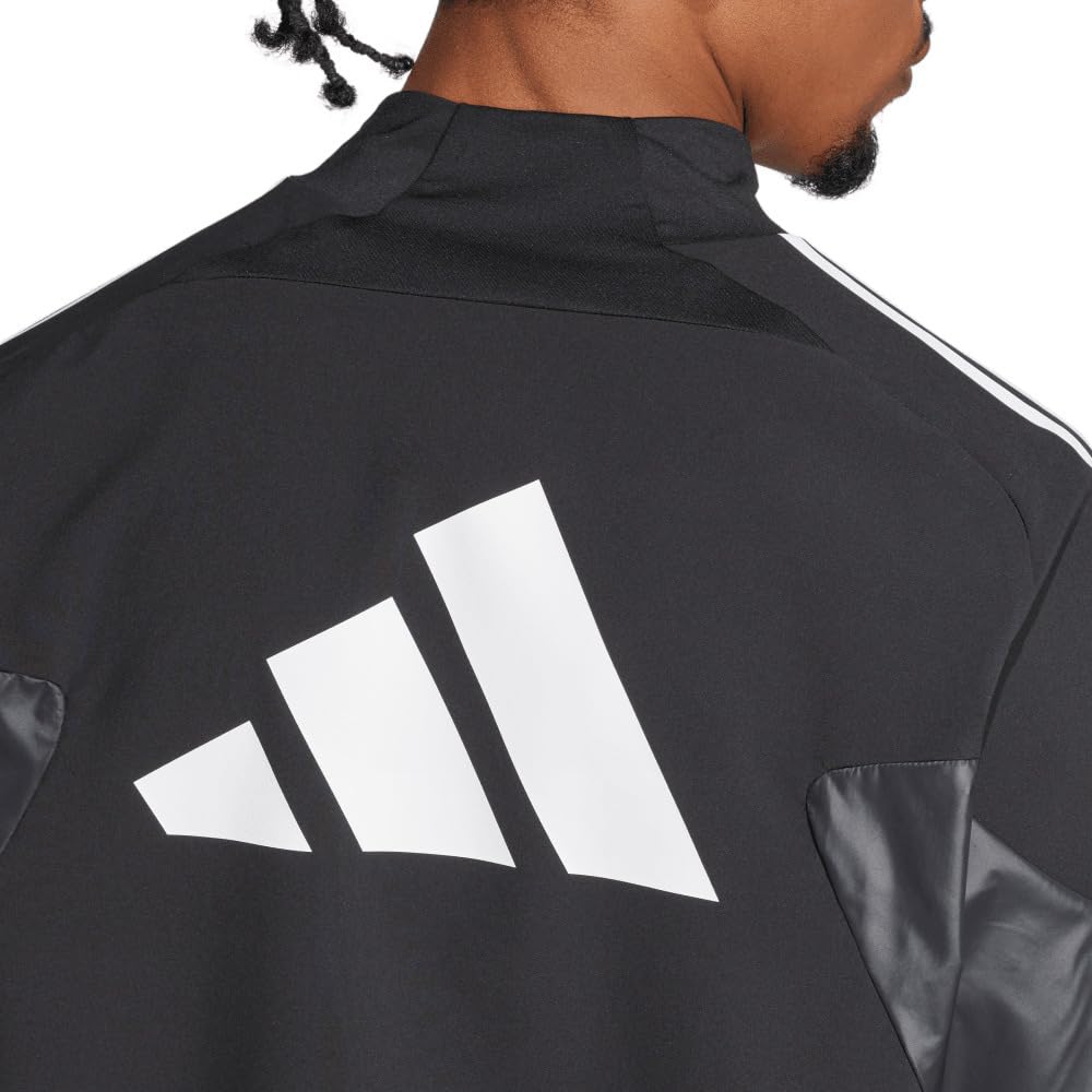 Ветровка Adidas для футбола Piste Top Мужская KRW77 Черный/Белый (JC6261) M