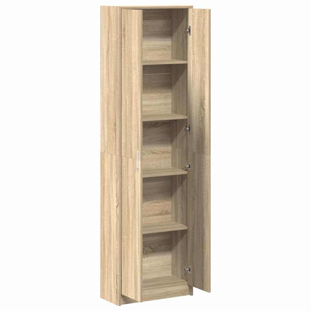 Wardrobe Sonoma Oak 55 x 25 x 189 cm Particleboard
