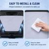 Car Electrostatic Suede Skylight Cover UV Heat Insulation Sunshade For HONGQI H5 2025-Present