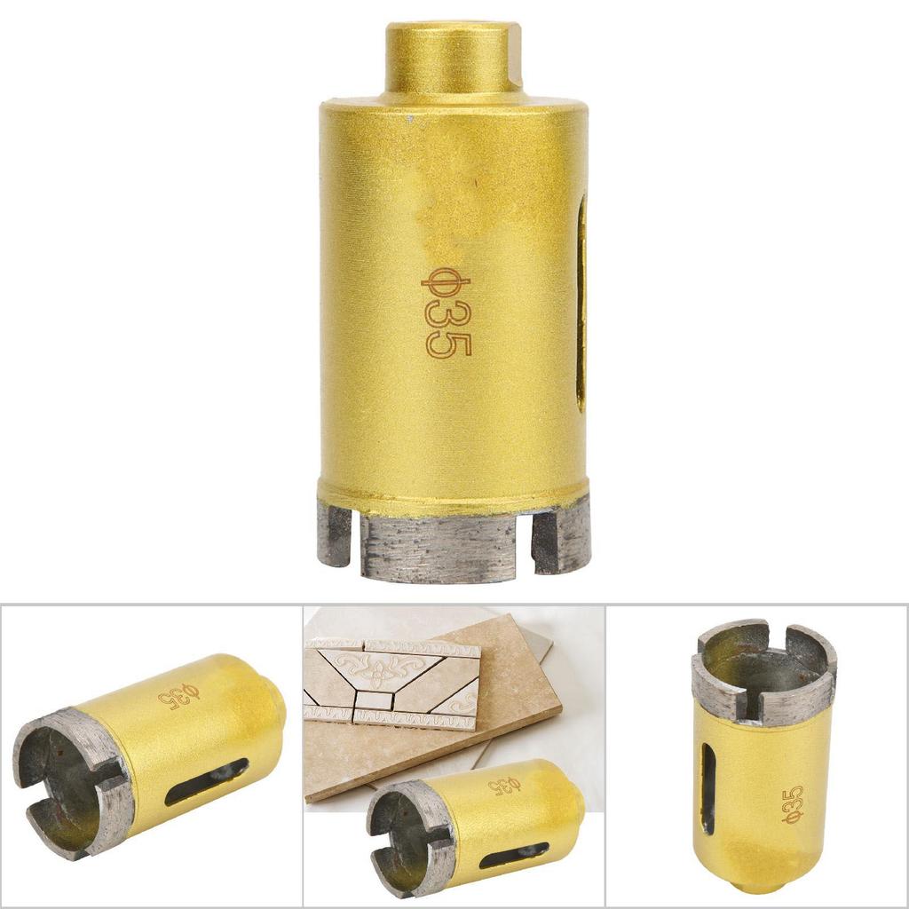 Diamond Drill Bit Marble Ceramic Tile Wall Glass Angle Grinder Hole Saw Tool 30mm32mm35mm35mm