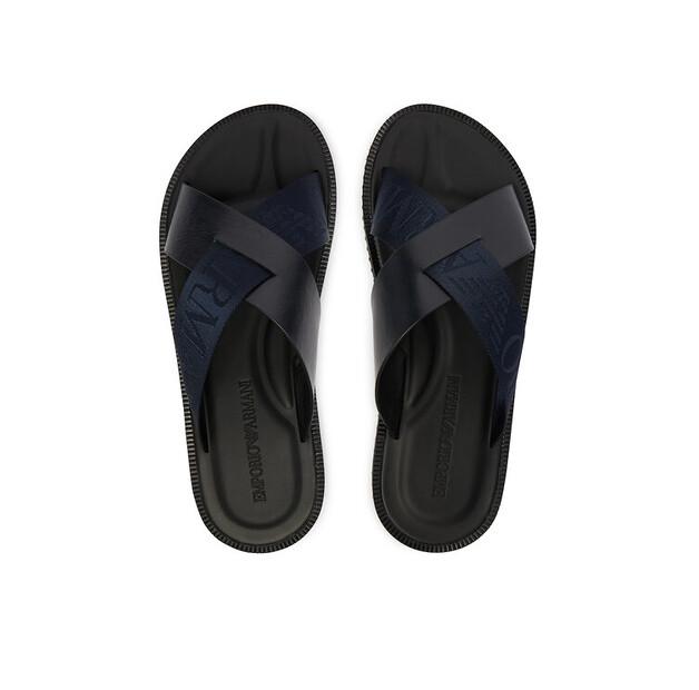 Шлёпанцы Emporio Armani X4P124 XN787 MB007