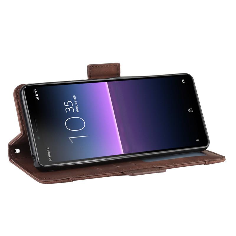 Sony Xperia 10 VIII 2026 Wallet Case with Card Holder, Leather Kickstand Card Slots Case for Sony Xperia 10 VIII 2026